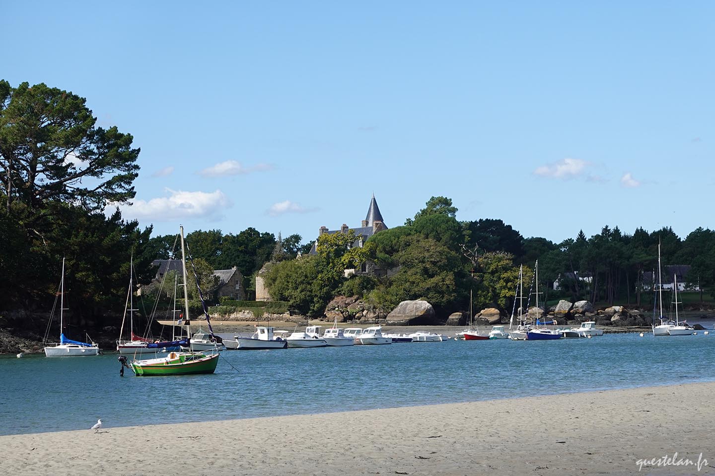 L'Aven et le château de Poulguin